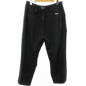 GRAMiCCi Oshman's 別注 美品 トロピカルストレッチテーパードパンツ ブラック L