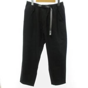 Oshman's 別注 美品 トロピカルストレッチテーパードパンツ イージーパンツ ブラック