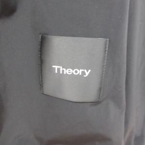 Theory 美品 VARICK JACKET ブルゾン ナイロン ストレッチ スポーツ ブラック M 0922