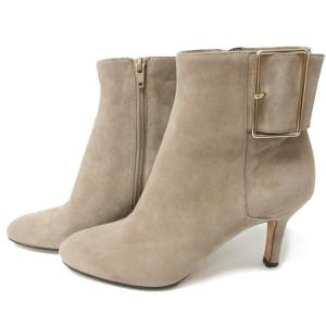 PELLICO ショートブーツ ハイヒール スエード 36 ベージュ