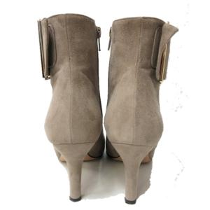 PELLICO ショートブーツ ハイヒール スエード 36 ベージュ