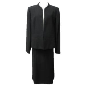 NOIR 東京ソワール フォーマルスーツ ジャケット スカート  48 黒