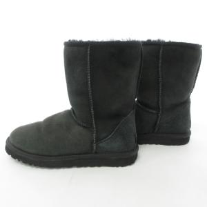 UGG australia ムートンブーツ チャコールグレー US7