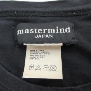mastermind JAPAN Tシャツ カットソー 半袖 フロントプリント クルーネック ブラック系 S IBO27 1015