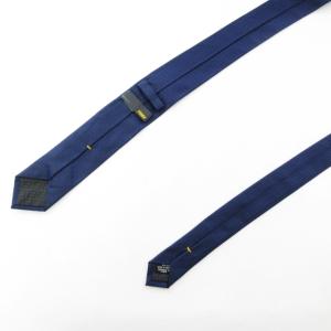 FENDI ネクタイ ナロータイ シルク ズッキーノ柄 総柄 ビジネス フォーマル ブルー系 IBO27 1011