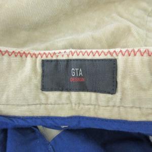 GTA コーデュロイ リブパンツ スラックス ストレッチ有 テーパード ベージュ 48