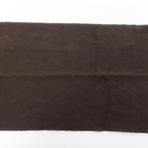 agnes b. マフラー ストール フリンジ ウール ブラウン ブラック