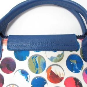 Longchamp ル プリアージュ ネオ トートバッグ ショルダーバッグ 2WAY ドット柄 総柄 プリント マルチカラー M IBO27 1008