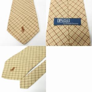 POLO RALPH LAUREN バーニーズニューヨーク カルバンクライン 他 含む ブランドネクタイ 7本セット まとめて チェック レジメンタルストライプ