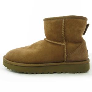 UGG australia W CLASSIC MINI ムートンブーツ 1016222 ブラウン USA5 1023