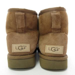 UGG australia W CLASSIC MINI ムートンブーツ 1016222 ブラウン USA5 1023