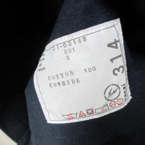 sacai Fragment Design 21SS 21-0314S コラボ タグ付 Tシャツ 半袖 ネイビー