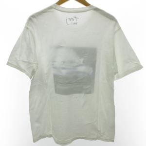 Ron Herman Teej Tシャツ カットソー 丸首 車 プリント 半袖 ホワイト L 1110