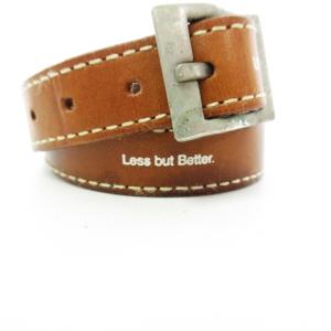 UNDERCOVER アーカイブ Less but Better.期 2重巻き レザーブレスレット バングル ブラウン系 茶 1104