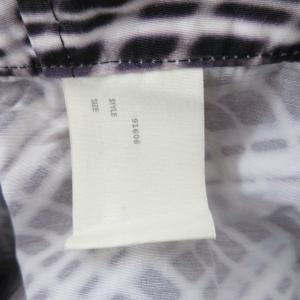 N.HOOLYWOOD 近年モデル プルオーバー パーカー フーディ ジャケット 171-C008 総柄 ナイロン サイドファスナースリット 黒 パープル