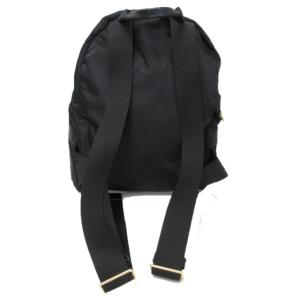 TORY BURCH リュックサック デイパック ロゴ プレート ナイロン ブラック RRR 1106