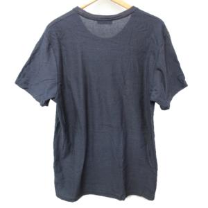 ETRO 近年モデル Tシャツ カットソー 歌舞伎 KABUKI 刺繍 半袖 ネイビー 紺 L 1106