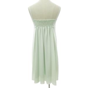 FOXEY NEW YORK SALLY サリー ドレス キャミソールワンピース リボン ストレッチ ミントグリーン 38 M 25760 RRR 1115