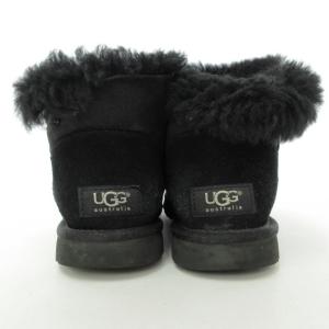 UGG australia ムートンブーツ ショートブーツ 3352 レディースブーツ 黒 ブラック USA6 23?p 1117 RRR