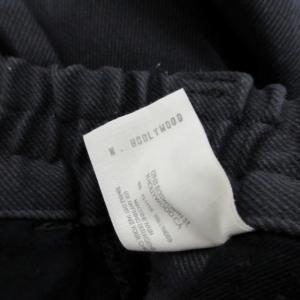 N.HOOLYWOOD 18AW エヌハリ プリント イージースラックス パンツ 182-CP19-023 ゴムウエスト グレー 灰 38 M 1113