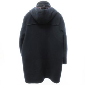 Brooks Brothers ZONE B ダッフルコート ウール トグルボタン スタンドカラー 裏地チェック ネイビー