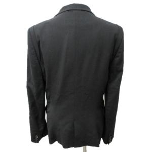 ANN DEMEULEMEESTER テーラード ジャケット ブレザー 1B デザインジャケット 本切羽 ブラック
