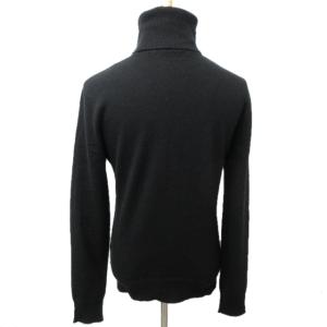 RALPH LAUREN ニット タートルネック カシミヤ混 ウール セーター 無地 国内正規 長袖 ブラック