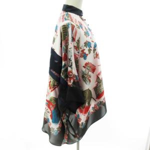 sacai 21-05434 21SS アーカイブプリントシャツ 総柄 1 マルチカラー