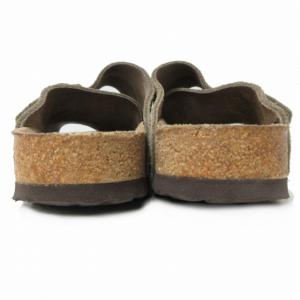 BIRKENSTOCK チューリッヒ レザー サンダル SOFT FOOTBED ダブルモンク ベージュ
