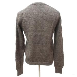 A.P.C. ニット セーター 長袖 ウール クルーネック ブラウン XS