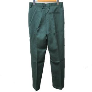 MM6 Maison Margiela タグ付き17SS ストレート パンツ スラックス リネン センタープレス グリーン系 緑系 40 0109