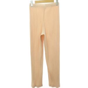 ISSEY MIYAKE プリーツ パンツ イージーパンツ フルレングス ピンク 1 約S相当 IM12FF914 ECR17 0121