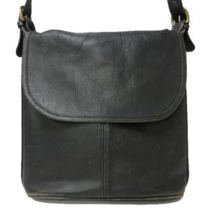 COACH 4115 オールドコーチ ショルダーバッグ グローブレザー 斜め掛け 黒 ブラック 0127 ECR17