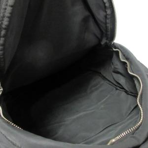 A.P.C. リュックサック バックパック ロゴ プリント ナイロン ブラック