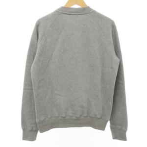 BALMAIN エンブレムロゴスウェット 灰 XS グレー