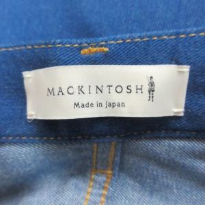 MACKINTOSH 22年 タグ付 CROPPED デニムパンツ ジーンズ MUSE de Deuxieme Classe取扱 青 ブルー系 36