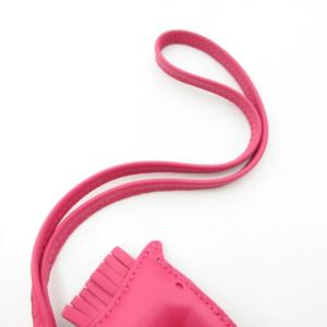 HERMES ロデオPM バッグチャーム キーホルダー アニョーミロ ローズメキシコ Y刻印