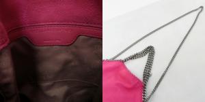 STELLA McCARTNEY ファラベラミニ チェーン ショルダーバッグ 2WAY 371223 ピンク