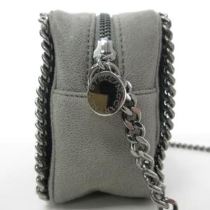 STELLA McCARTNEY ファラベラ ショルダーバッグ レザー チェーン グレー
