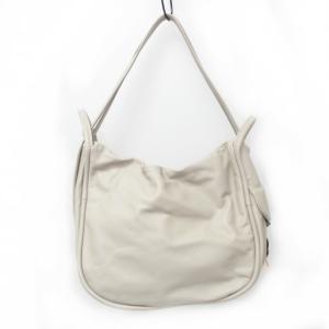 Repetto カブリオレ ショルダーバッグ レザー リボン グレー