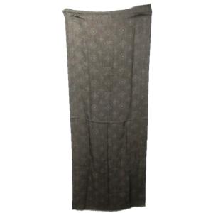 LOUIS VUITTON モノグラム カシシル ストール フリンジ カシミヤ シルク混 総柄 ロゴ 国内正規 ブラウン