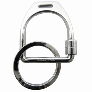 Etrier エトリエ キーリング バッグチャーム シルバー