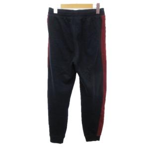 POLO RALPH LAUREN スウェットパンツ ジョガーパンツ サイドライン 裏起毛 国内正規 紺 赤 ネイビー レッド L 14-16 0318