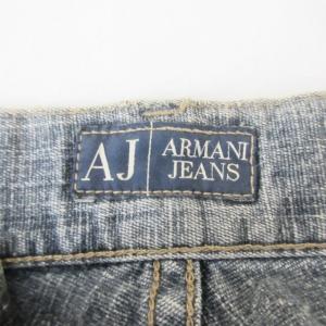 ARMANI JEANS 希少 90s アーカイブ バナナカット デニムパンツ ワークパンツ ワイド ヘンプ カナパ混 ヴィンテージ グレー系 灰 31