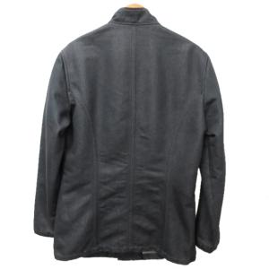 EMPORIO ARMANI スタンドカラー ジャケット ステンカラーコート 国内正規 ネイビー 紺 48 約M 0324