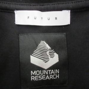 Mountain Research × FUTUR  フューチャー コラボ 近年モデル Tシャツ MW VS G FIT TEE カットソー 半袖 黒 ブラック