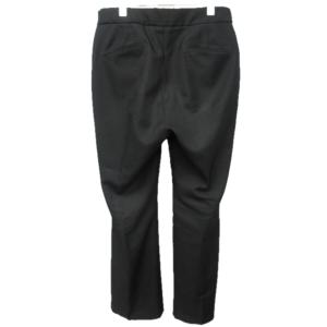 Needles 近年モデル Side Tab Trouser サイドタブ テーパードスラックス パンツ ワイド ブラック 黒 L KP067