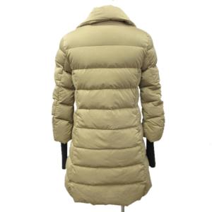 TATRAS ×ローズバッド ROSE BUD 別注 美品 ダウンコート ジャケット 袖リブ Aライン ベージュ系 01 約S相当 LTA3RB4159