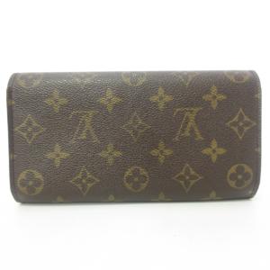 LOUIS VUITTON M61215 ポルトトレゾール インターナショナル ロングウォレット 三つ折り長財布 モノグラム PVC ブラウン系 茶系