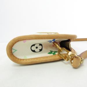 LOUIS VUITTON M40049 モノグラムマルチカラー シャーリー ショルダーバッグ PVC レザー ホワイト